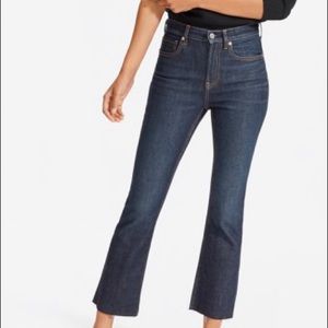 Everlane kick crop jeans